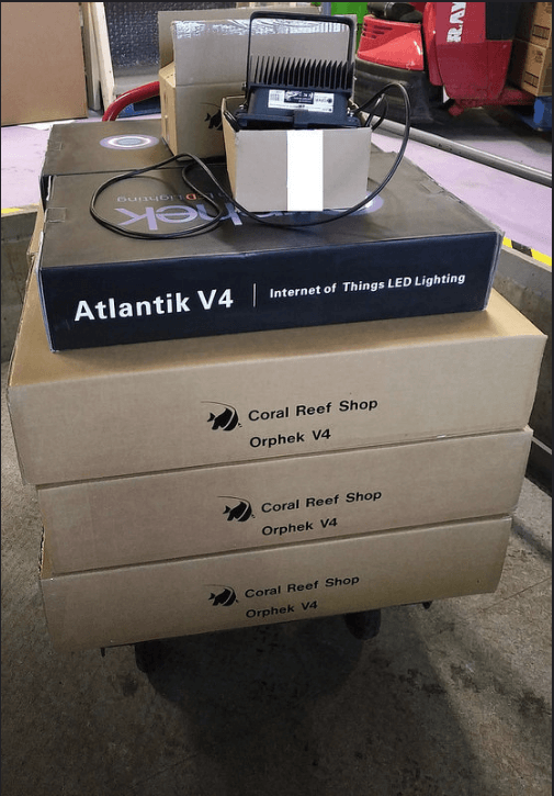 atlantik v4 সেরা রিফ ট্যাংক লাইট