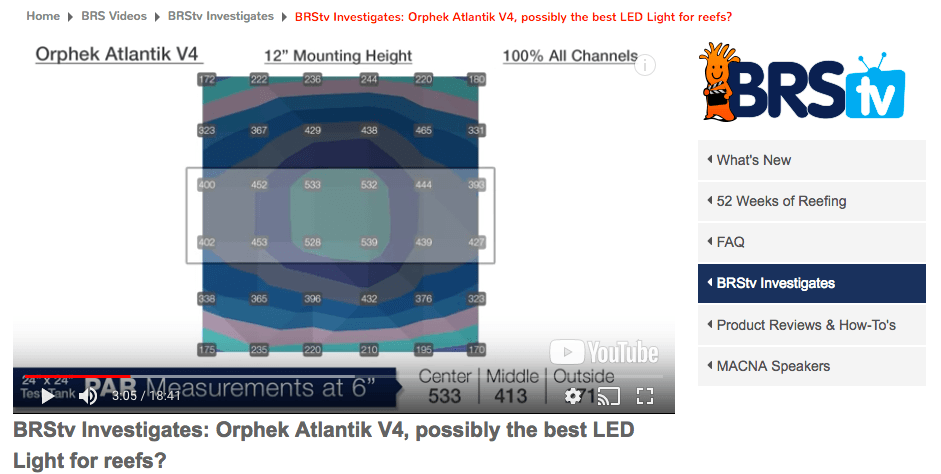 mejor tanque de luz atlantik v4