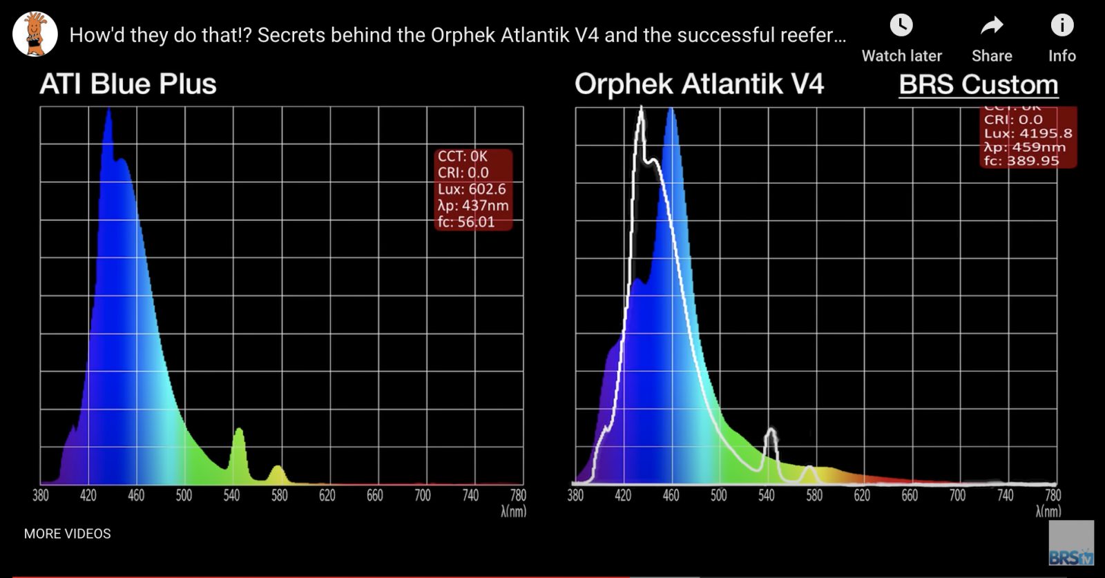 ATI Blue Plus T5 X Orphek Atlantik V4 Gen2