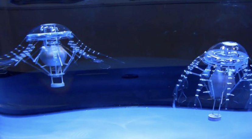 robot gelé tank