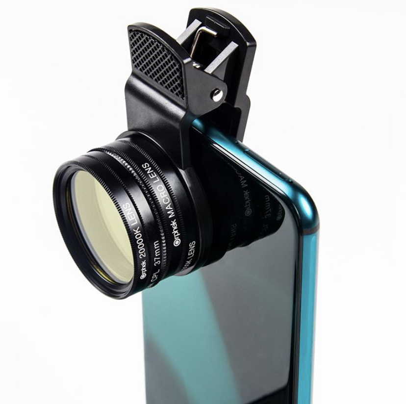 kit de lentes corais para smartphone