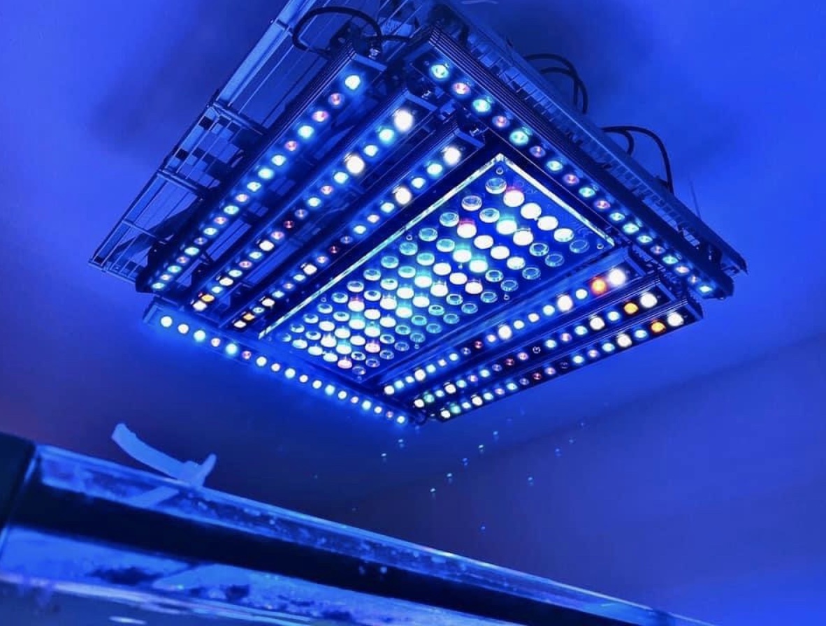 Orphek Atlantik a 8 jednotek hybridních LED lišt OR3