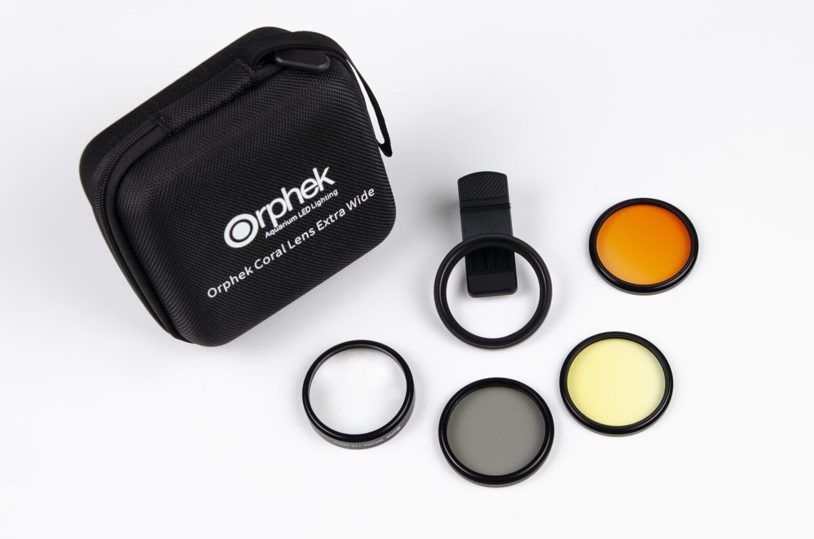 KIT DE LENTILLES CORAIL ORPHEK POUR SMARTPHONES