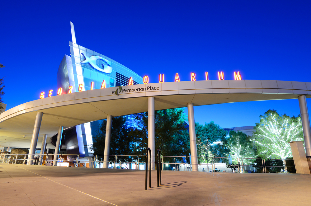 Georgia Public Aquarium lighted by Orphek Aquarium LED Lighting