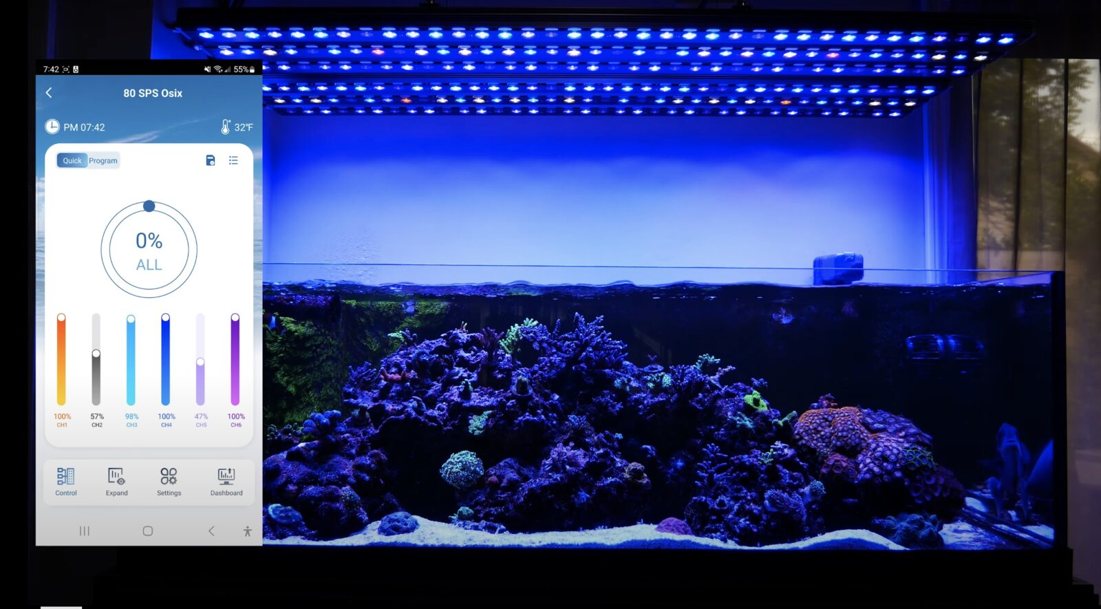 osix-or3-barre-led-reef-per-l'illuminazione-superiore-dell'acquario