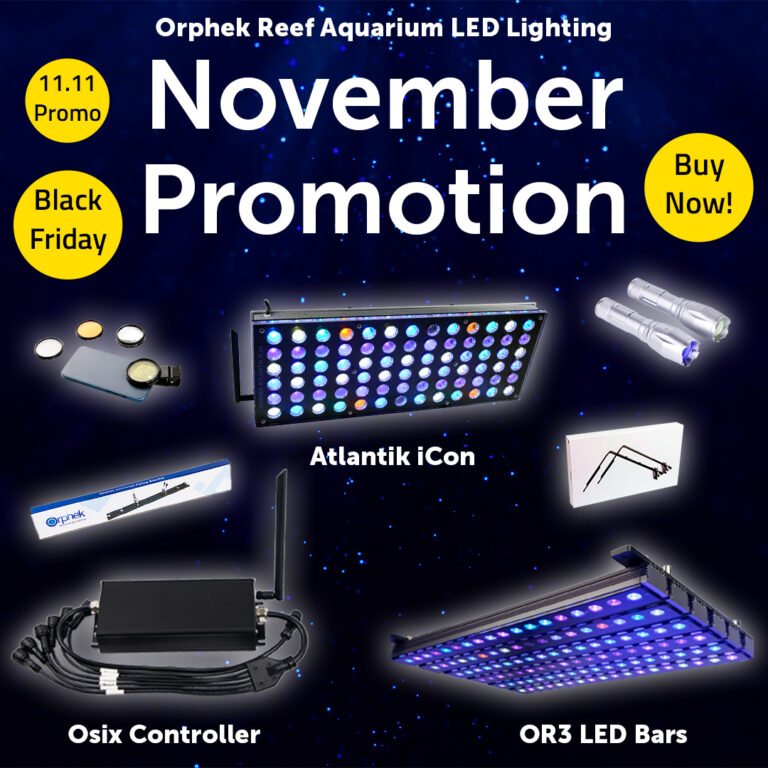 black-friday-Promotion-Orphek-Reef-Aquarium-LED-Lights