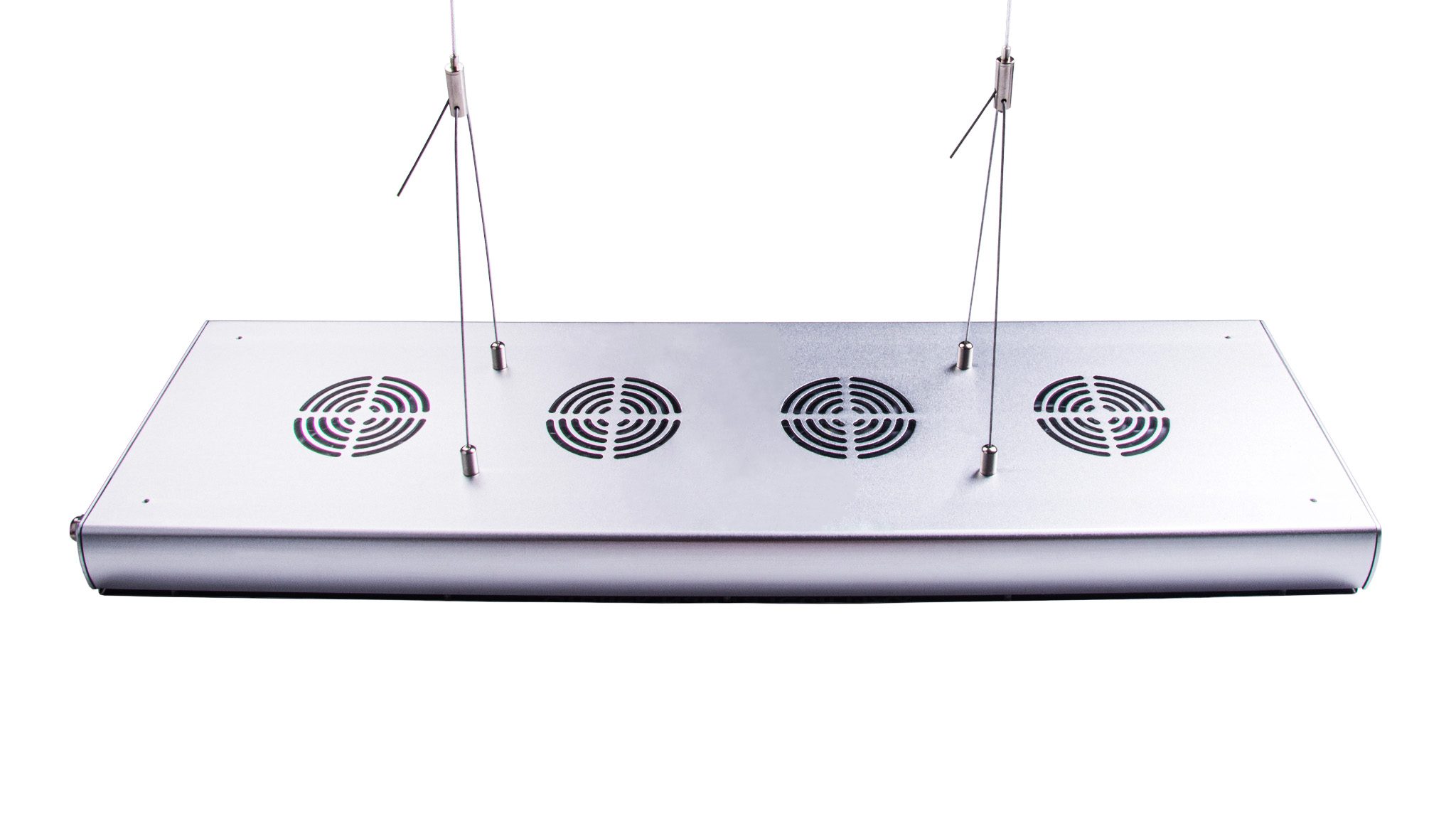 Natura iCon MAX hung with included steel cables